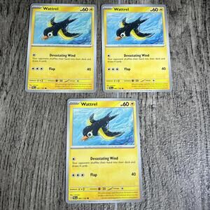 3x Wattrel - 081/193 Common Paldea Evolved Pokemon TCG
